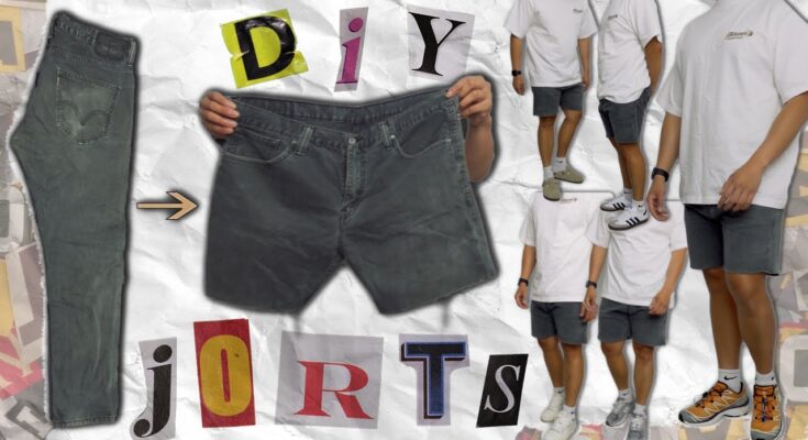 DIY Jorts: Upcycling Your Denim for a Personalized Wardrobe